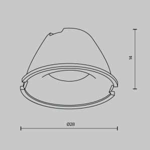 Линза Accessories LensD28-24